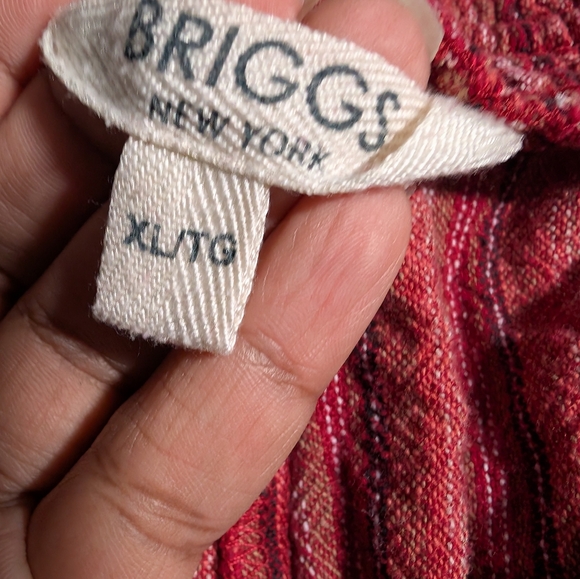 Red Striped Women's Shorts - Picture 2 of 3